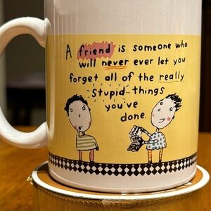 Shoebox friendship 12oz. mug.